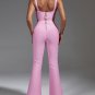 Classic Backless Bandage Two Piece Set