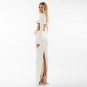 Square Collar Long Sleeve Floral Maxi Bandage Set