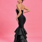 Strapless Tiered Ruffle Hem Jumpsuit