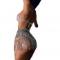 Laser Ready Party Swimwear Glimmer Fringe Bikini