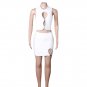Round Neck Sleeveless Cut Out Bandage Set