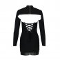 Hollow Out Rhinestone Mini Bandage Set