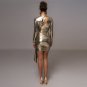 Long Sleeve Cut Out Mini Set