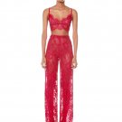 Strappy Sleeveless Lace Bodycon Set