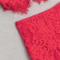 Strappy Sleeveless Lace Bodycon Set