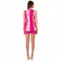 V Neck Long Sleeve Splicing Bodycon Suit