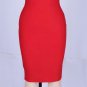 Strappy Sleeveless Striped Over Knee Bandage Dress