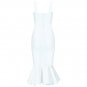 Fishtail Over Knee Bandage Dress