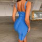 Strappy Sleeveless Backless Mini Bandage Dress