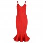 Fishtail Strapless Cocktail Bandage Dress