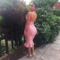 Fishtail Strapless Cocktail Bandage Dress