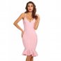 Fishtail Strapless Cocktail Bandage Dress