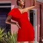 One Shoulder Sleeveless Frill Mini Bandage Dress