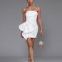 Strapless Bowknot Mini Dress