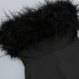 Strapless Feather Bodycon Mini Dress
