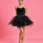 Feather Bra Mini Ballet Dress