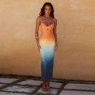 Strappy Sleeveless Sequins Midi Bodycon Dress