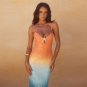 Strappy Sleeveless Sequins Midi Bodycon Dress