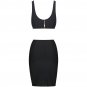 Strappy Sleeveless Hollow Out Mini Bandage Dress