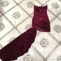 Strapless Sleeveless Frill Mini Bodycon Dress