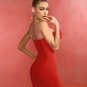 Red Flower Mini Bandage Dress