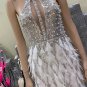 Halter Sleeveless Sequins Mini Bodycon Dress