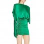 V Neck Mid Sleeve Reversible Mini Dress