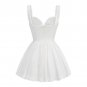 Strappy Sleeveless Puffy Mini Dress