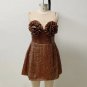 Strappy Sleeveless Sequins Mini Dress