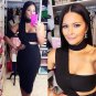 Halter Sleeveless Cut out Midi Bandage Dress