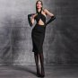 Halter Sleeveless Cut Out Midi Bandage Dress