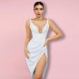 Strappy Sleeveless Frill Midi Bandage Dress