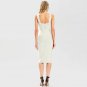 Strappy Sleeveless Striped Midi Bandage Dress