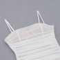 Strappy Sleeveless Wrinkled Midi Bandage Dress