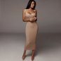 Spaghetti Strap Midi Bodycon Dress
