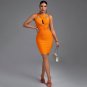 Strappy Sleeveless Midi Backless Bandage Dress