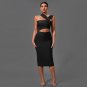Sleeveless Cut Out Over Knee Bandage Dress