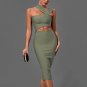 Sleeveless Cut Out Over Knee Bandage Dress