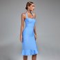 Evening Halter Over Knee Fishtail Bandage Dress