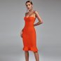 Strappy Fishtail Over Knee Bandage Dress