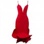 Strappy Over Knee Fishtail Bandage Dress