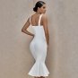 Fishtail Over Knee Bandage Dress