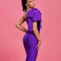One Shoulder Bowknot Bandage Dress