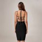 Strap Back Over Knee Bandage Dress