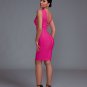 V Neck Hollow Out Bandage Dress