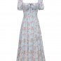 Off Shoulder Floral Print Dress