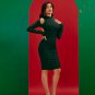 Cutout Back Midi Bandage Dress
