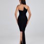 Asymmetrical Open Back Bandage Dress