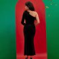 Velvet Asymmetric Party Gown