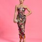 Maraya Floral Applique Midi Dress